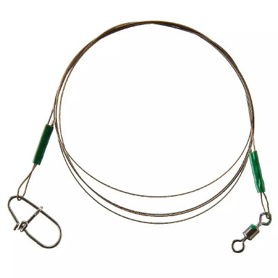 Повідець сталевий Cormoran 1x19 Wire leader 30cm 6kg 2pcs (75-34060)
