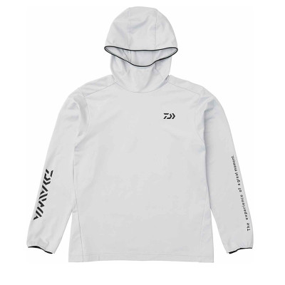 Худі Daiwa Stretch Hoodie Light Gray M (09013607)