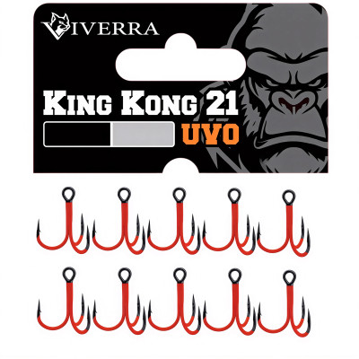 Трійник King Kong 21-UVO 2/0 (10шт) (2353735)