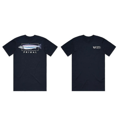 Футболка Primal Artist Tee Salmon Navy M (PRH-PAT-SAN-M)