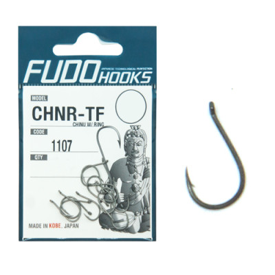 Крючки Fudo Chino W/Ring TFC 3/0 (4 шт.) (FHTFC11073/0)