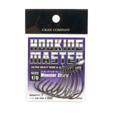 Гачок офсетний Varivas Nogales Hooking Master, Monster, #1/0 (ы119777)