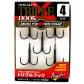 Тройник Varivas Zero Friction Triple Hook #4 (69985)