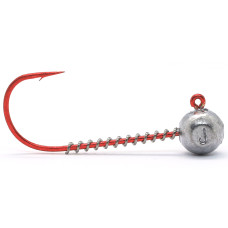 Джигголівка Jigger Fudo AB Red Jig 4/0 6g 5pcs (JHH-FURD4/0-6)