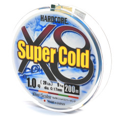 Шнур Duel Hardcore Super Cold X8 200m 5Color 9.0kg #1.0 (H3972)