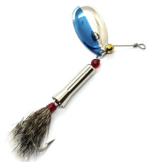Блешня Dardevle Notangle Spinner 14g #Half Nickel/Half Blue (4425)
