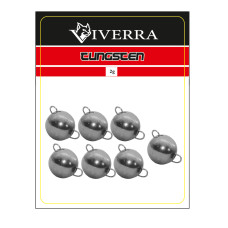 Розбірна вольфрамова чебурашка Viverra 2g Natural (7шт) (2TCBS)