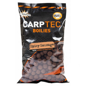 Бойли Dynamite Baits Carp Tec Spicy Sausage 15mm 1kg (DY1158)