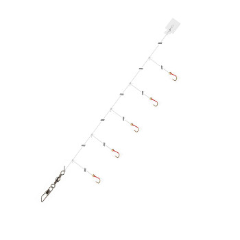 Монтаж Daiwa Grand Wave Hering Rig Micro 135cm 0.2/0.26mm #14 (16517-237)