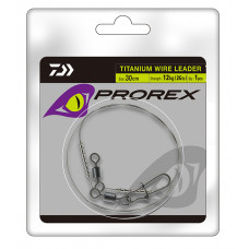 Повідець Daiwa Prorex Titanium Wire Leader 30cm 12kg (17925-812)