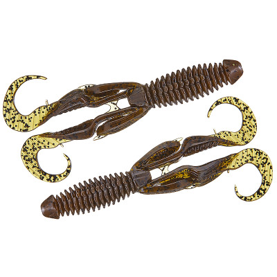 Плаваючий силікон ZMAN Gremlin 4.5" 4pc #Green Pumpkin (GR45-46PK4)