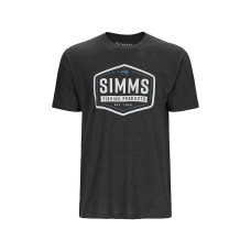 Футболка Simms Fly Patch T-Shirt Charcoal Heather M (14095-086-30)
