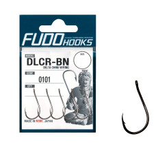 Гачки Fudo Chinu W/Ring Black 12 (17 шт.) (FHBN110112)