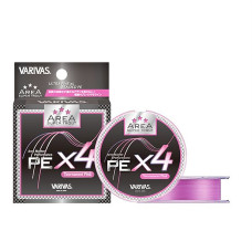 Шнур Varivas Super Trout Area PE X4 Pink 75m 2.92kg 0.074mm #0.2 (VA 16077)