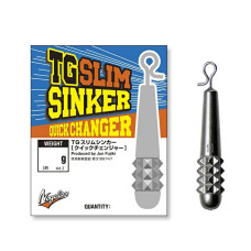 Грузило швидкознімне вольфрамове Varivas TG Slim Sinker QC 10g (VA 70306 )