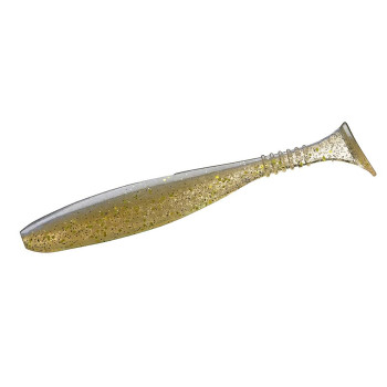 Силікон Daiwa Tournament D`Fin 100mm 7pc #Smoke Shad (16504-610)
