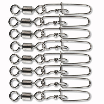 Вертлюжок з застібкою Daiwa Super Safe Lure Swivel Type II №1/0 55kg 8pcs (14905-301)
