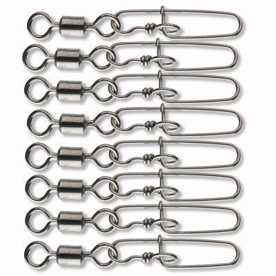 Вертлюжок з застібкою Daiwa Super Safe Lure Swivel Type II №1/0 55kg 8pcs (14905-301)
