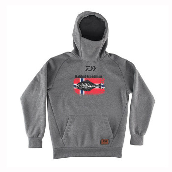 Худі Daiwa D-Vec Hoodie Halibut Expedition Grey L (18207-320)