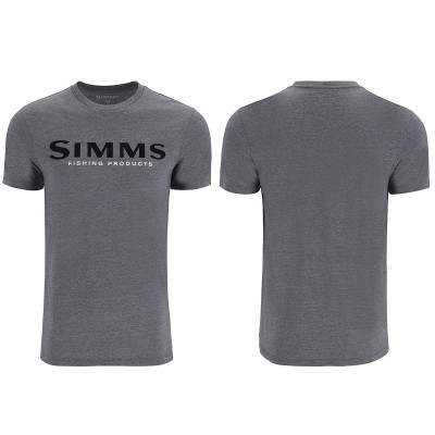 Футболка Simms Logo T-Shirt Athletic Heather S (12803-1099-20)