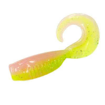 Плаваючий силікон ZMAN Guppy Grubz 2" 8pc #Electric Chicken (MGG-60PK8)