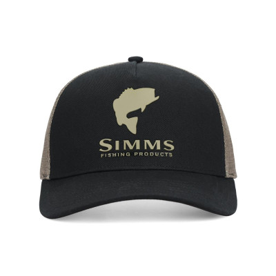 Кепка Simms Double Haul Trucker Stone Black (14035-1246-00)