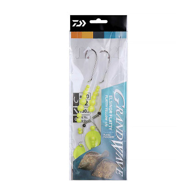 Морський монтаж Daiwa GW Elsinor Flatty Yellow 1/0 (220627)