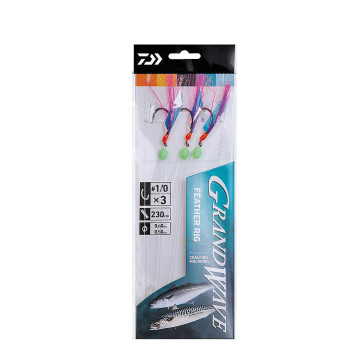 Морський монтаж Daiwa GW Feather Rig 3-1/0 (220620)