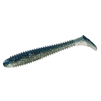 Силікон Big Bite Baits Pro Swimmer 4.8" 5pc #Silver Shiner (2317366)