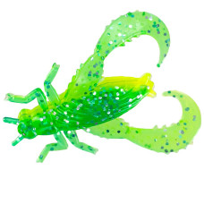 Силікон Big Bite Baits Bug Series-Cricket 1.25" 10pc #Tractor Green (2317513)