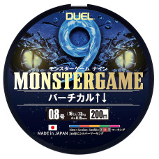 Шнур Duel Monster Game 9 200m 5Color 7.3kg 0.15mm #0.8 (H4524-5C)