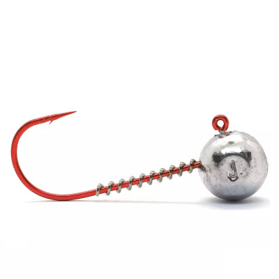 Джигголівка Jigger Fudo AB Red Jig 2/0 4g 5pcs (JHH-FURD2/0-4)