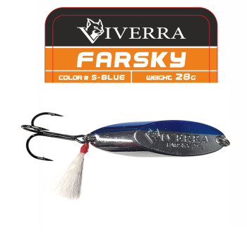 Кастмастер Viverra FARSKY 28g Blue-Silver (2342631)