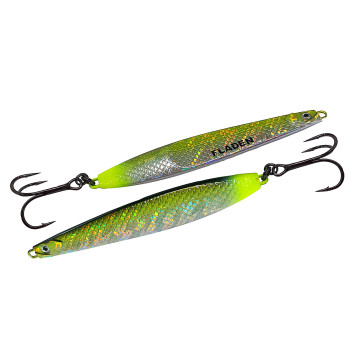 Пількер Fladen Wave Sweeper 40g Silver/Green/Yellow (16-134005)