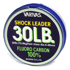 Флюорокарбон Varivas Fluoro Shock Leader 30m 15kg 0.480mm (РБ-647591)