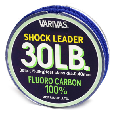 Флюорокарбон Varivas Fluoro Shock Leader 30m 15kg 0.480mm (РБ-647591)
