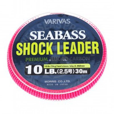 Флюорокарбон Varivas Sea Bass FLURO Shock Leader 30m 10LB 0.260mm (РБ-657458)