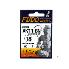 Гачки Fudo Akita Kitsune W/Ring 18 (19 шт.) (FHBN330118)