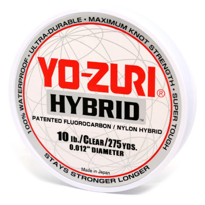 Леска Yo-Zuri HYBRID 275YD 6Lbs 252m (0.263mm) (R514-CL)