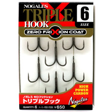 Трійник Varivas Zero Friction Triple Hook #6 (69984)