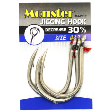 Гачки Jigging Master 2018 heavy Monster Jigging Hook #13/0 3pcs (РБ-2177348)