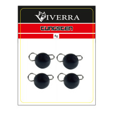Розбірна вольфрамова чебурашка Viverra 5g Matte Black (4шт) (5TCBS-MB)