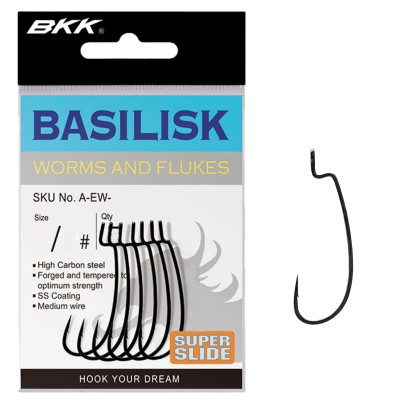 Офсетний гачок BKK Basilisk #4/0 (A-EW-9114)