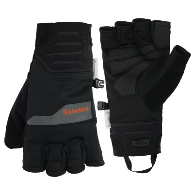 Рукавички Simms Windstopper Half Finger Glove Black XS (13795-001-10)