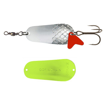 Блешня Cormoran CORA-Z 35mm 6g #Silver/Chartreuse (50-860306)