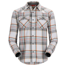 Сорочка Simms Santee Flannel Sterling/Clay/Carbon Neo Plaid M (13559-537-30)