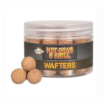 Бойли Dynamite Baits Wafters Hot Crab & Krill 15mm  (DY1696)