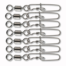 Вертлюжок з застібкою Daiwa Super Safe Lure Swivel Type II №2/0 70kg 7pcs (14905-300)