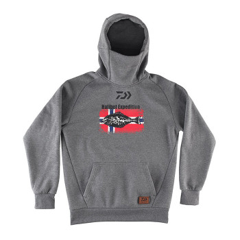 Худі Daiwa D-Vec Hoodie Halibut Expedition Grey M (18207-310)