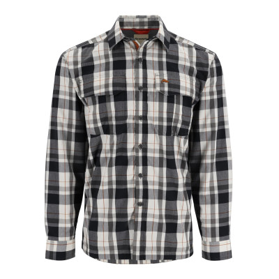 Сорочка Simms ColdWeather Shirt Gunmetal Logan Plaid XL (10777-1271-50)
